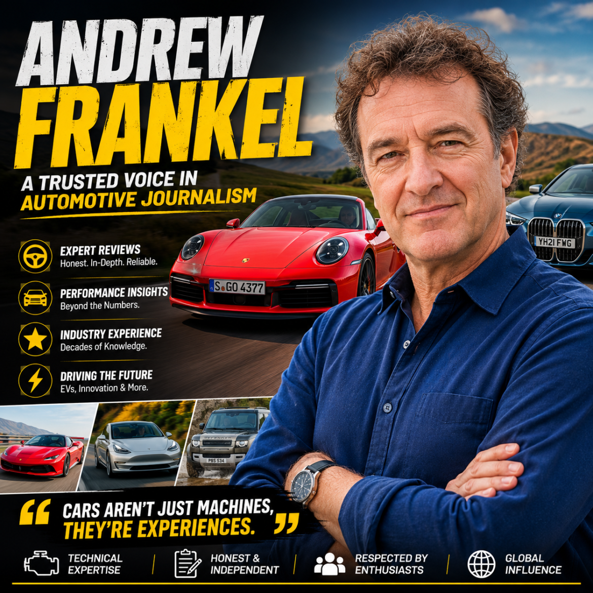 Andrew Frankel: A Respected Voice in the World of Automotive Journalism